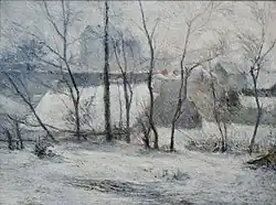 Gauguin : Paysage d'hiver (1879)