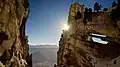 La tour Percée un matin en février 2021.