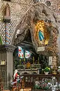 La chapelle de la Vierge Marie.