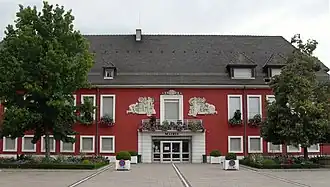 La mairie de Wittelsheim.