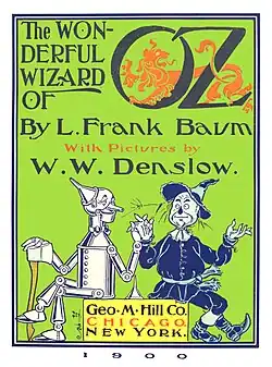 couverture du roman le magicien d'Oz