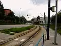 Voie de tramway.