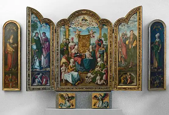 Retable d'Artelshofen (1514), Bayerisches Nationalmuseum.
