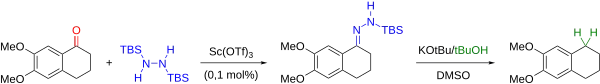 Wolff-Kishner Myers modification