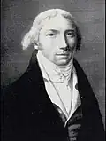 Portrait de Wolfgang von Goldner&nbsp;(de), 1806 (reproduction en noir et blanc).