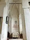 1re&nbsp;travée, vue vers l'est.