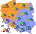Élections locales polonaises de 2018 aux assemblées régionales (voïvodies).