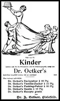 Réclame de 1903.