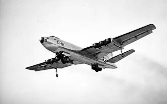 Vue de l'avion.