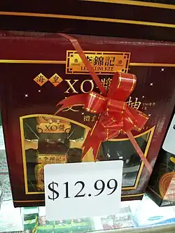 Coffret de sauce XO.