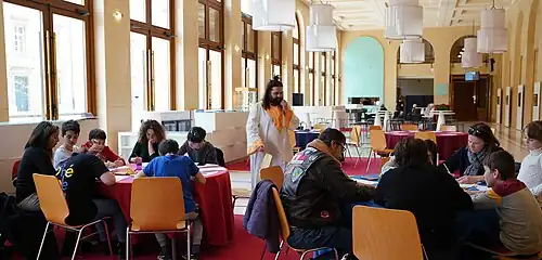 Grand hall.