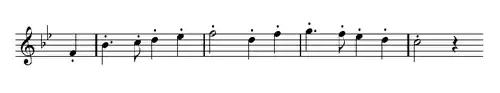 Détaché ou staccato