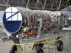Vue du moteur.