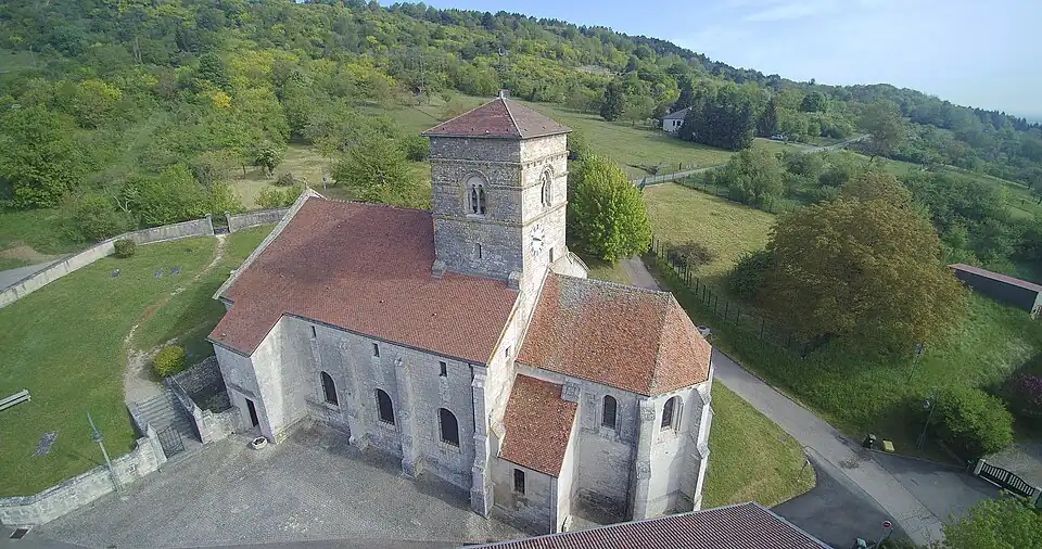 Vue d'en haut.