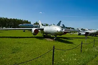 Vue de l'avion.