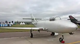 Vue de l'avion.