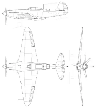 vue en plan de l’avion