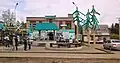 Place centrale du village d'Yakchour-Bodya.