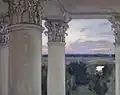 Depuis la fenêtre de la maison de Vvedenskoïe (1897)