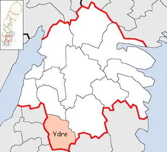 Localisation de Ydre