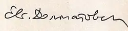 signature d'Evgueni Dolmatovski