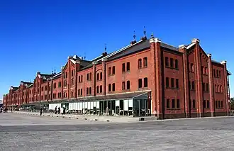 Entrepot de briques rouges de Yokohama.