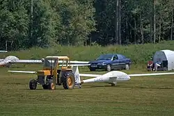 Vue du planeur
