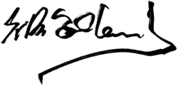 signature d'Yoshiro Nakamatsu