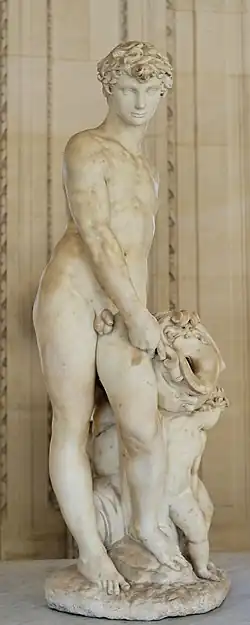 Jeune fleuve, vers 1548, Paris, musée du  Louvre.
