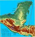 Conquête espagnole du Yucatan (1523-1547) en partie par Francisco de Montejo