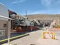 Train suiveur du tunnelier au portail sud