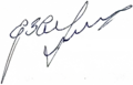Signature de Ioukhym ZviahilskyЮхим Звягільський