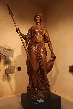 Statue en pied colossale de Minerve, Yves Collet, 1re moitié du XIXe siècle (Inv. 41 OA 116).