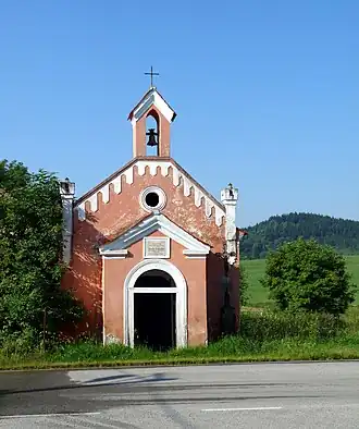 Chapelle à Záhoří.