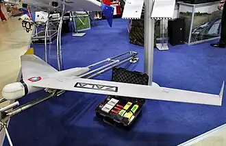 Vue de l'avion.