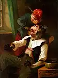 Le singe dentiste (avant 1890)