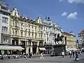 Place du ban Jelačić, centre-ville (2005).