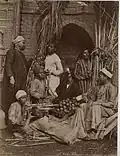 Scène de bazar.
