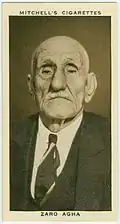 paquet de cigarettes Mitchell.