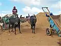 Moyens de transport traditionnels.