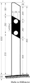 Balise 620-41 (gauche)