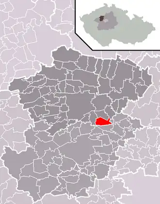 Localisation de Želenice
