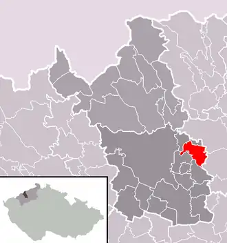 Localisation de Želenice