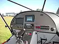 Le tableau de bord d'un CH 750