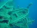 Une embarcation de sauvetage du Zenobia