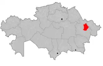 Localisation de District de Jarma