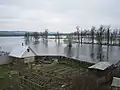 Inondation à l'embouchure de la Soviets