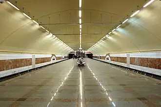 Image illustrative de l’article Jitomirska (métro de Kiev)