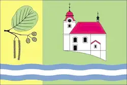Drapeau de Zlatá Olešnice