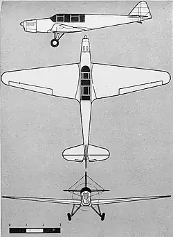 Description de l'image Zlin Z-212 (skica).jpg.